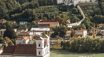 vavtrade.hu - Passau. Passau madártávlatból. Forrás: flickr.com