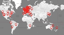 vavtrade.hu - WP Suspension GMBH. Központok a világban. Forrás: wp-group.com
